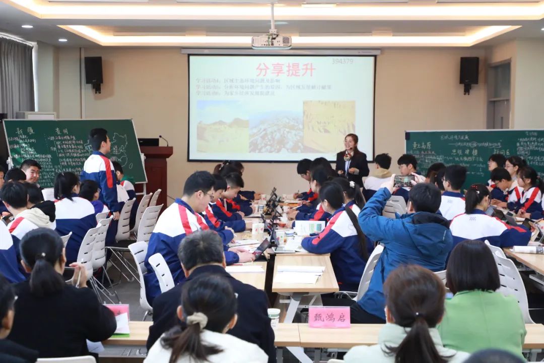 省市教科院专家来昌乐二中指导大单元整体学习和课题研究工作