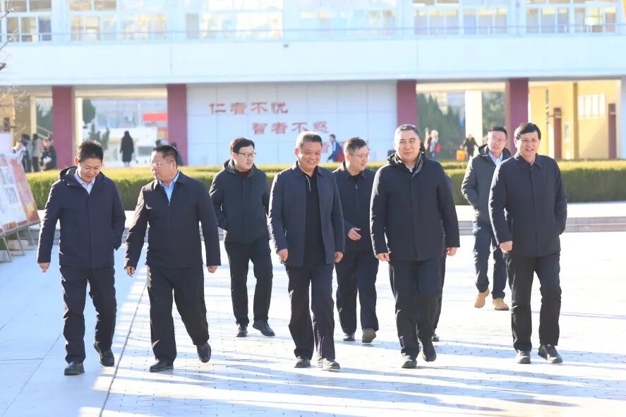 昌乐二中|271教育：市领导莅临我校检查指导校园安全工作