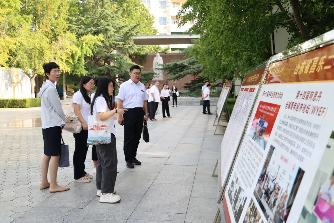 271教育|昌乐二中：东营市胜利第一中学来我校交流学习